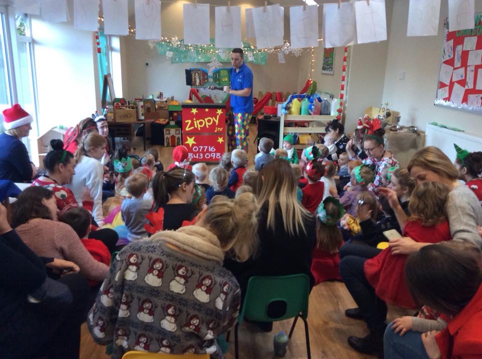 Nursery school entertainer Dubai - interactive show for pre-school children